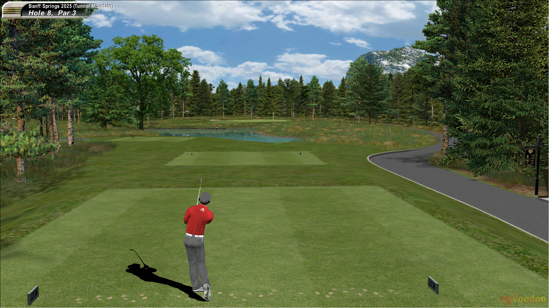 8th hole tee