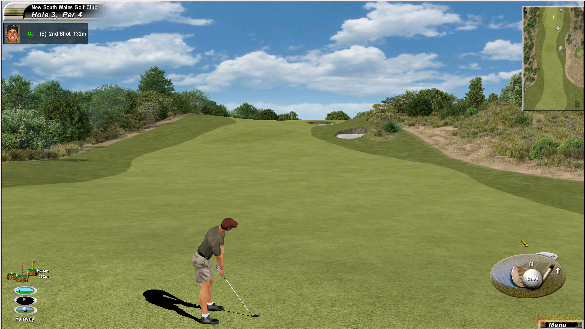 The approach to Hole 3