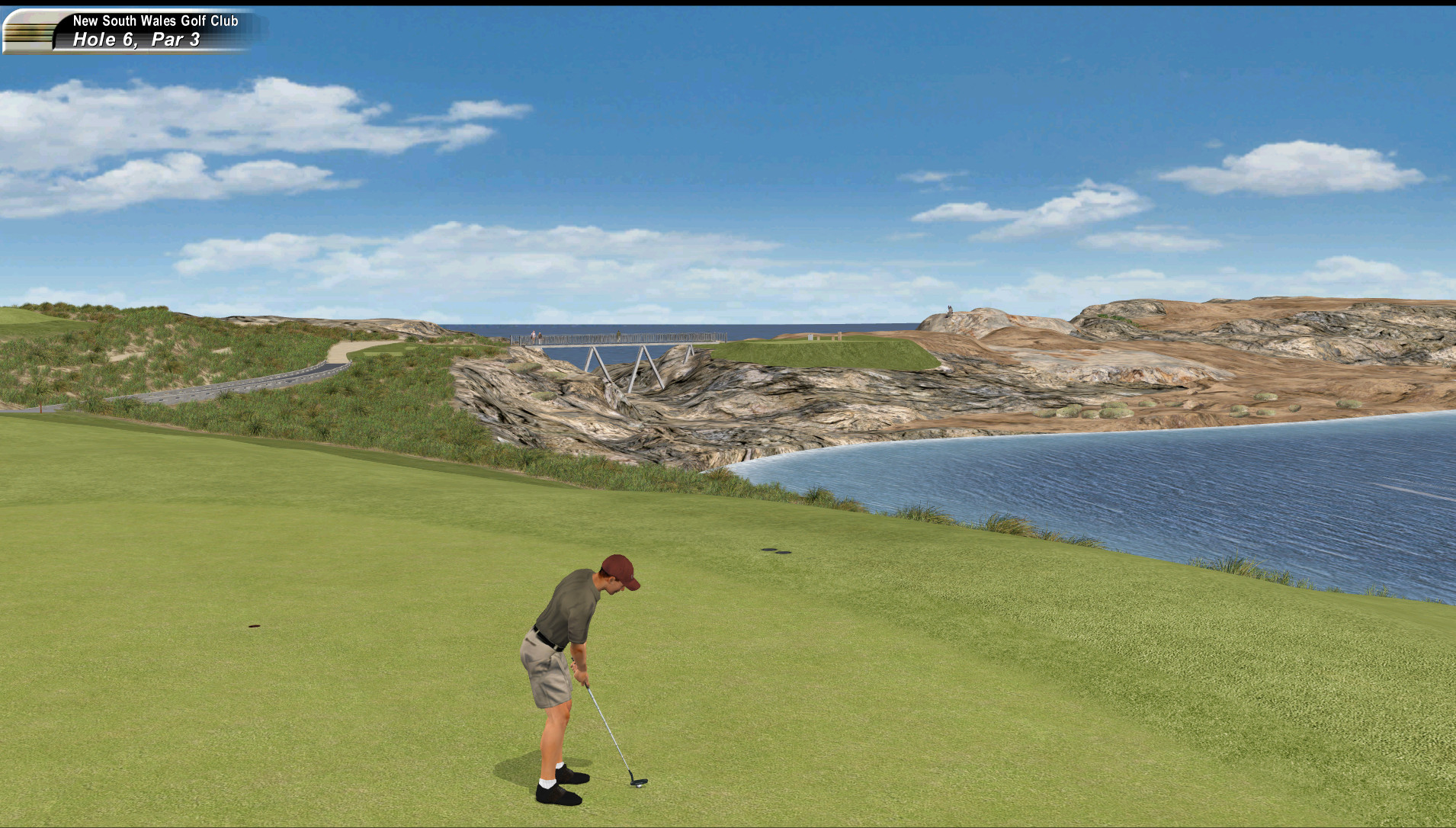 The 6th green - different view