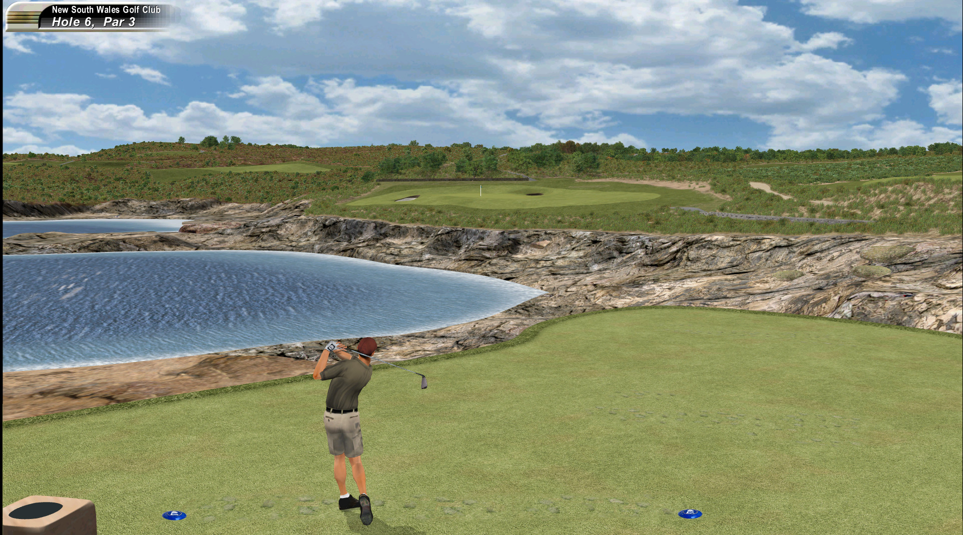 The 6th tee - still work to be done here